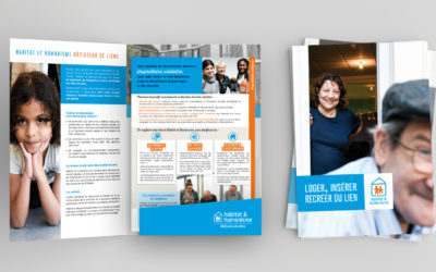 Création graphique et identité visuelle des supports de communication de l’association