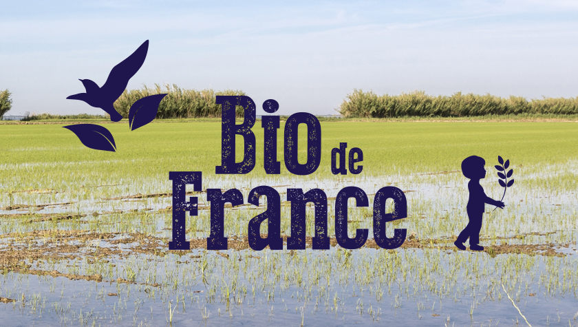 logo bio de France et keyvisual