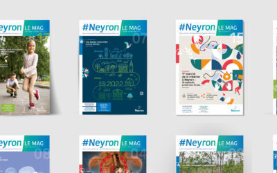 Communication graphique Ville de Neyron