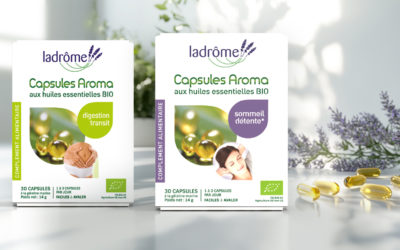 Design charte packaging Ladrôme – Capsules Aroma