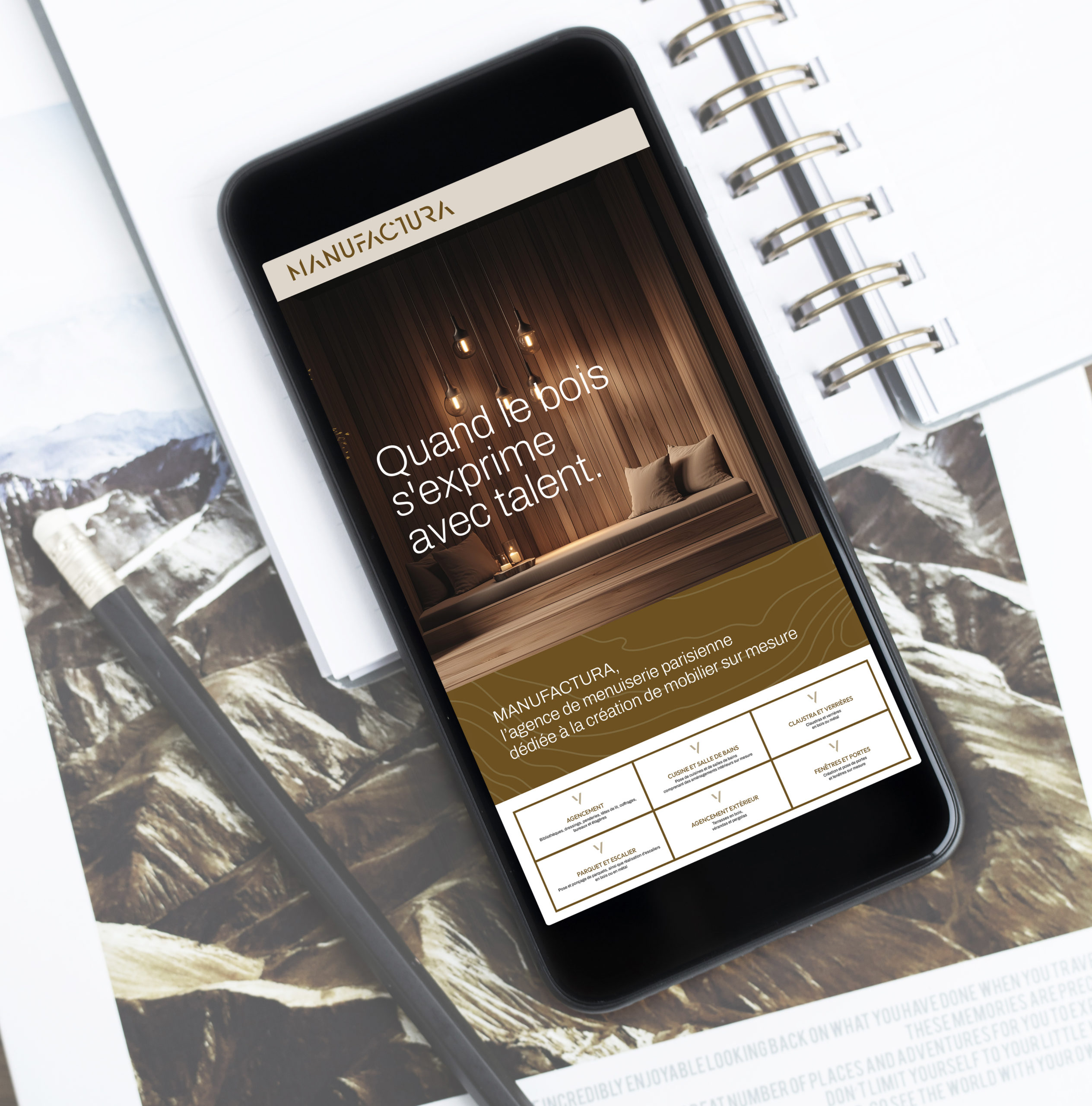 Premium mobile phone screen mockup template